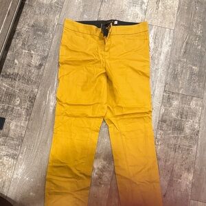 Women mustard pants